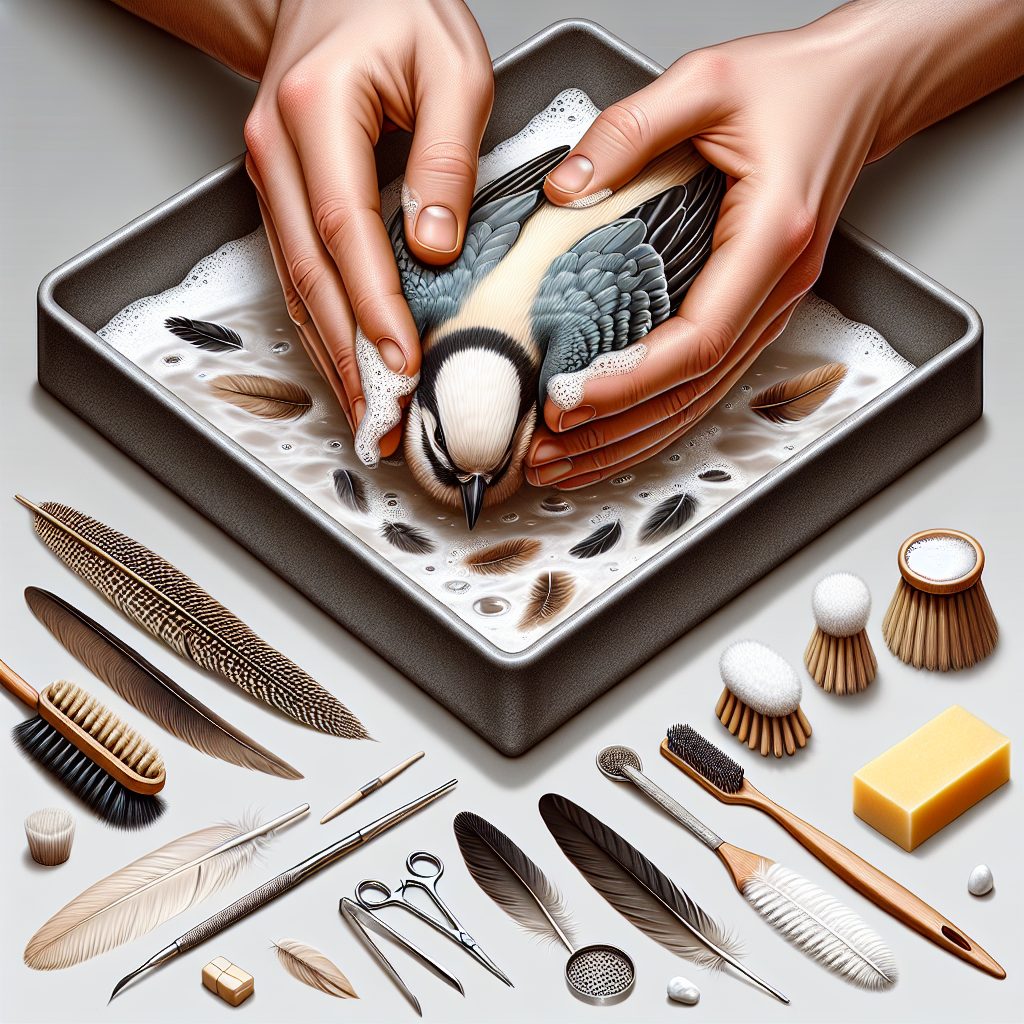 Gentle Methods: How To Clean Bird Feathers