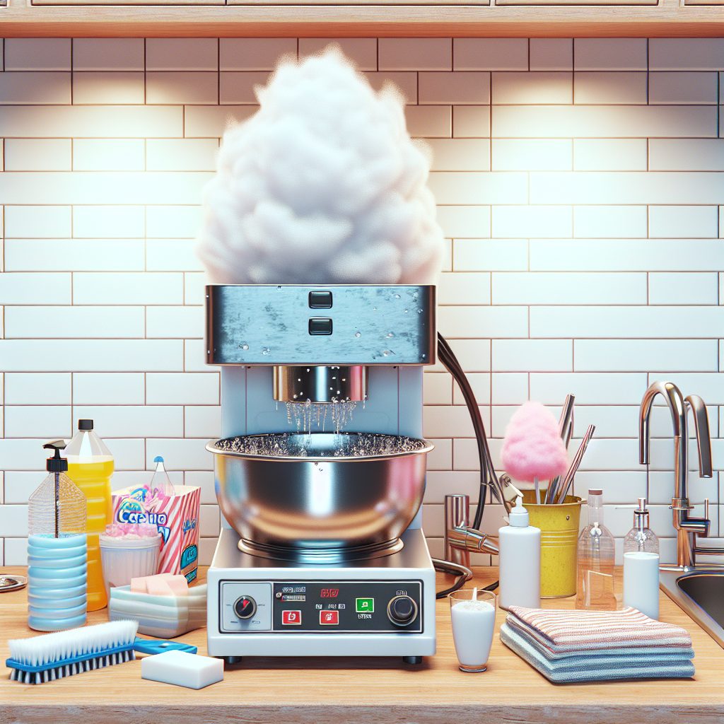 Kitchen Fun: How To Clean A Cotton Candy Machine