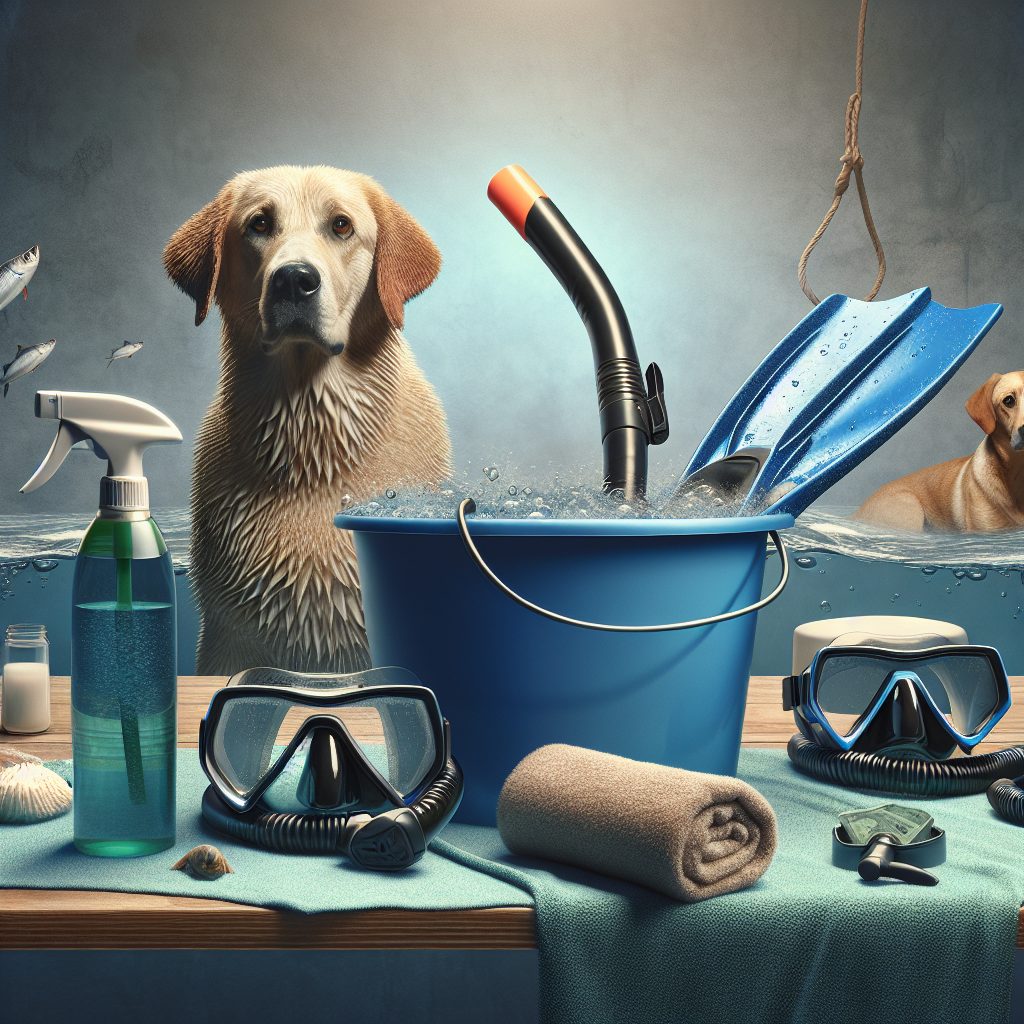 Pet-Safe Methods: How To Clean Snorkel Gear