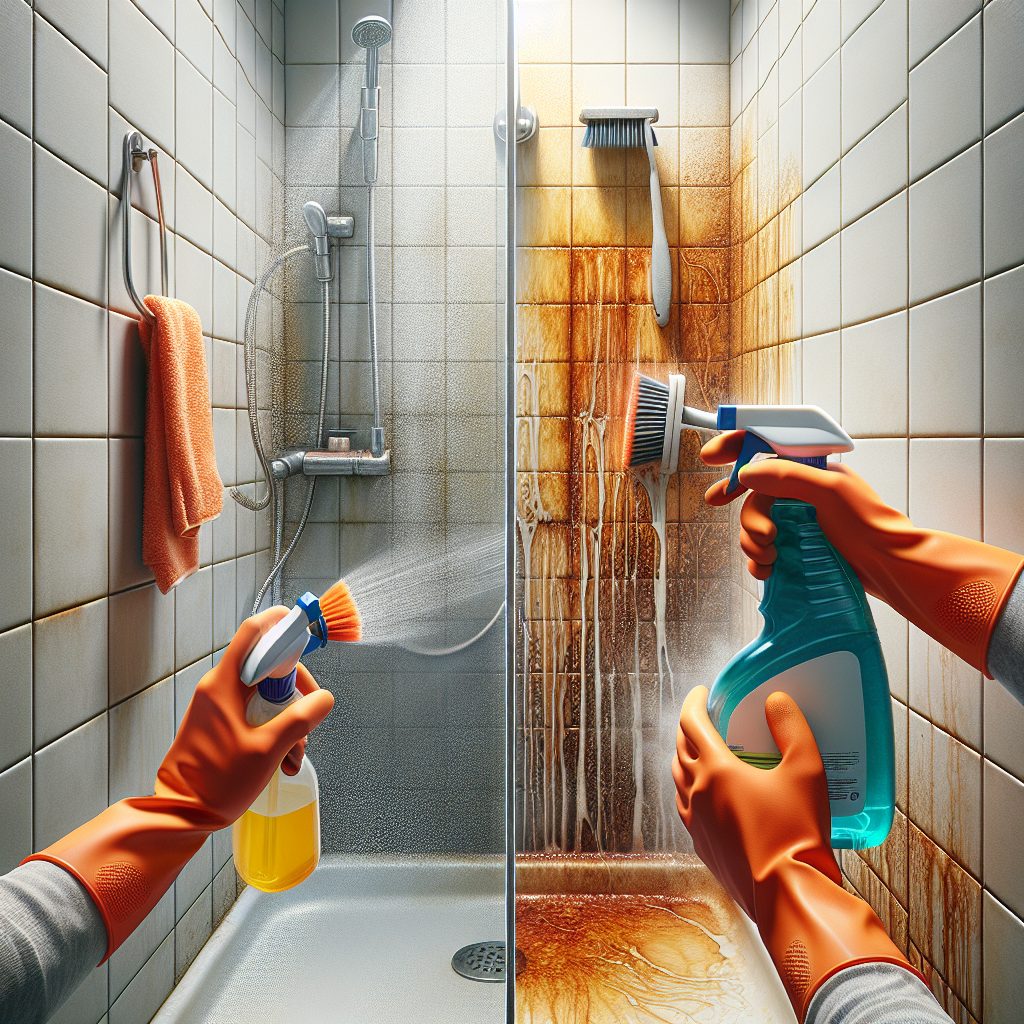 Removing Stains: How To Clean Orange Stains In Shower